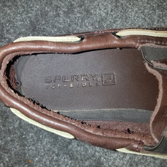 Sperry Boys Top Sider Shoes 1M. - Picture 7 of 8